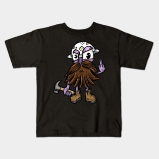 Bearded carpenter Kids T-Shirt